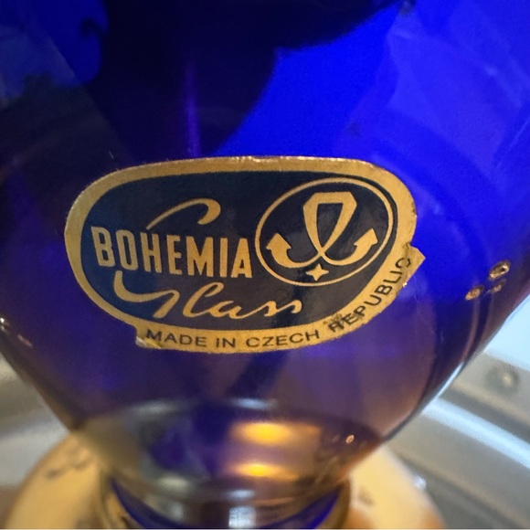 Bohemia vase rare vintage /Excellent collection - Picture 16 of 17